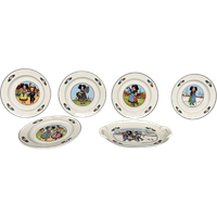 Villeroy & Boch Model Hansi D'Alsace. Set Verzamelborden – 6 Stuks.