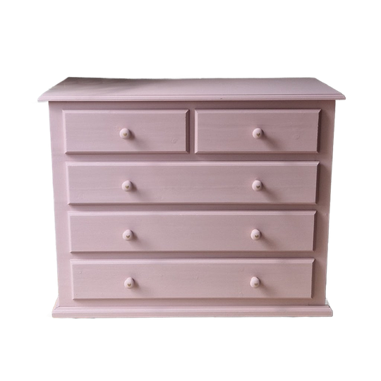 Ladekast/commode Lichtroze Met Hartjes 1