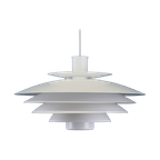 Geweldige Witte Deense Plafondlamp *** Deens Design *** Form Light *** Model 52610 *** Zeldzaam * thumbnail 1