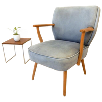 Vintage Club Fauteuil Cocktail Fauteuil Stoel Jaren 50 / 60