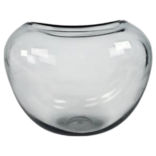 Leerdam Glas - Floris Meydam - Serica - Saffierkleurige Vaas - 1952 1