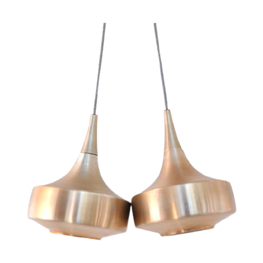 Erco Hanglampen - Koperkleurig – Per 2 -(vf13) 1