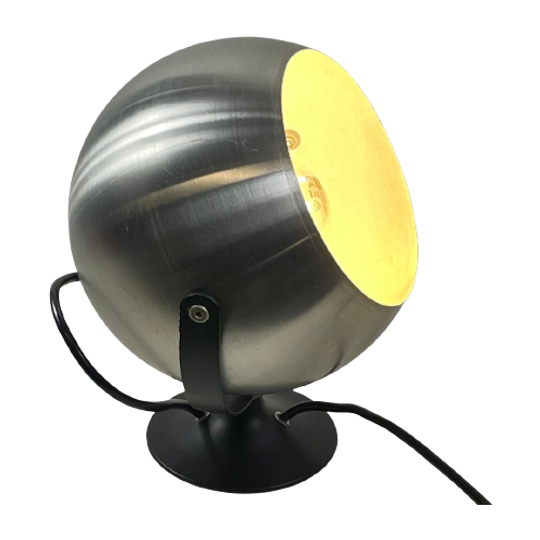 Anvia - Vintage Wall Mounted Lamp - Eyeball - Stainless Steel - Dutch Design 1