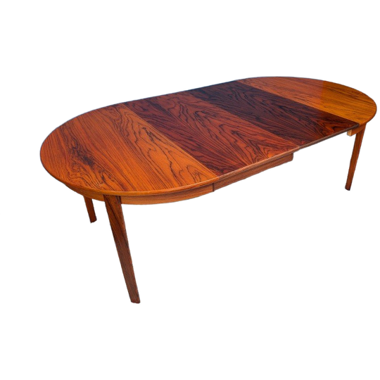 Vintage Verlengbare Eettafel, Deens Design, Jaren 60 1