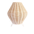 Vintage Tafellamp Rattan IKEA thumbnail 1