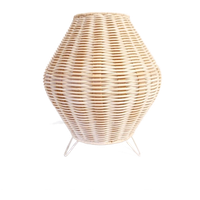 Vintage Tafellamp Rattan IKEA