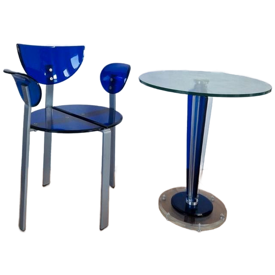Bent Krogh Luna Chair Met Side Table Gammelgaard 1