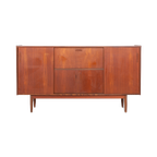 1960’S Danish Modern Teak Highboard / Dressoir / Kast thumbnail 1