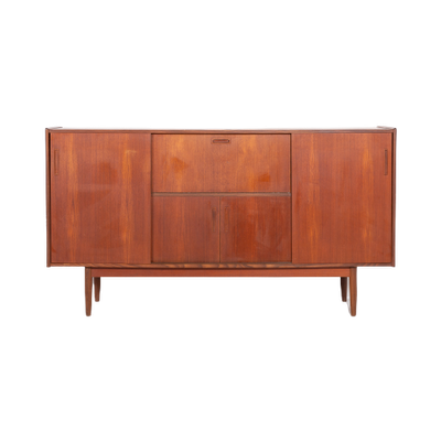 1960’S Danish Modern Teak Highboard / Dressoir / Kast