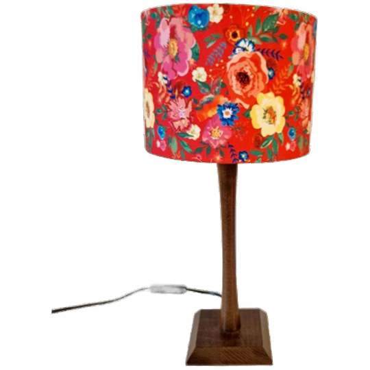 Retro Schemerlamp Bloemen Lampje 1