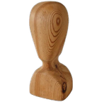 Houten Beeldje Kunst Buste thumbnail 1