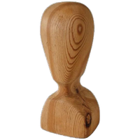 Houten Beeldje Kunst Buste