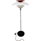 Louis Poulsen Ph 80 Vloerlamp Wit Rood thumbnail 1