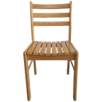 Set (van 4) Scandinavische Beukenhouten Eetkamerstoelen thumbnail 1
