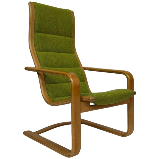 Vintage Yngve Ekström Swedese Fauteuil Melano Armchair 1