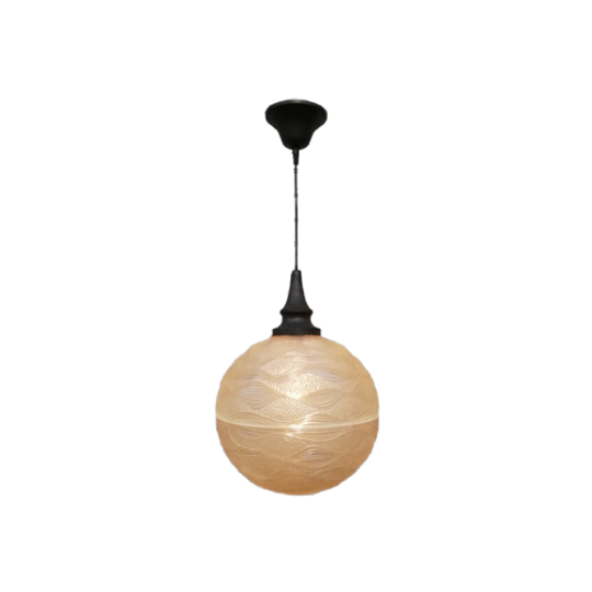 Vintage Hanglamp Kunststof Bol 1