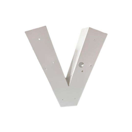 Industriële Vintage Letter V 1