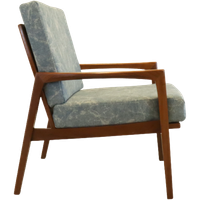 Vintage Fauteuil 'mettmann' New Upholstery