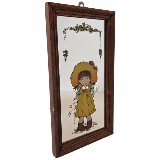 Sarah Kay Vintage Spiegel Jaren 70 Retro 1