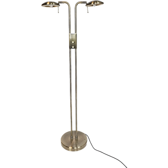 Boxford Holland - Design Jan Des Bouvrie - 2-armige Staande Lamp - Messing - 90's 1