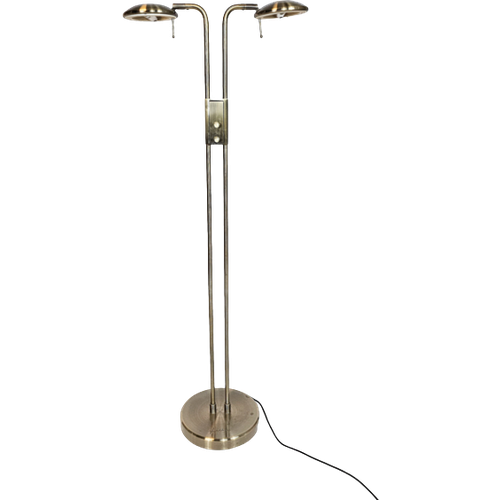 Boxford Holland - Design Jan Des Bouvrie - 2-Armige Staande Lamp - Messing - 90'S
