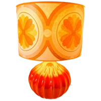 Retro Lamp Jaren 70 Stijl Schemerlamp Tafellamp