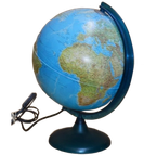 Wereldbol Lamp Kunststof thumbnail 1