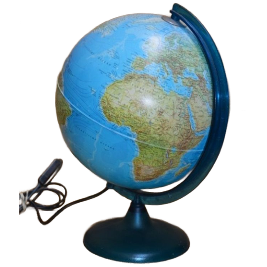 Wereldbol Lamp Kunststof 1