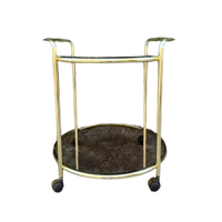 Vintage Serveer Trolley, Bar Trolley Hollywood Regency