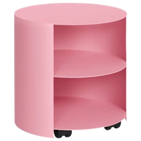 HEM | Hide Side Table Lichtroze Structuur Poedercoating