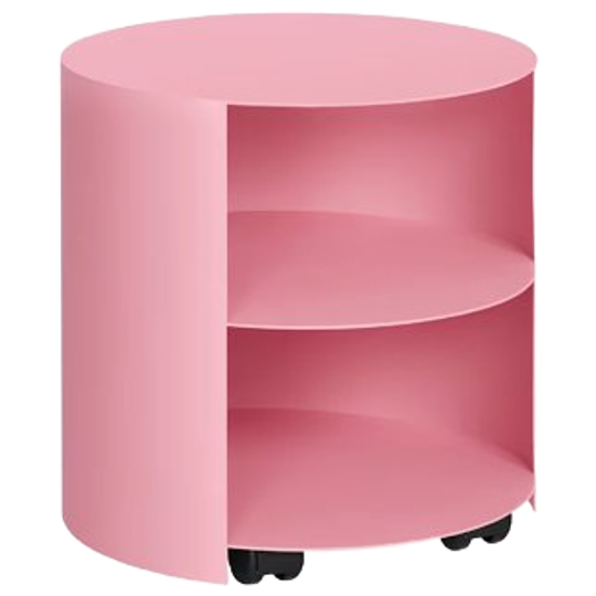 HEM | Hide Side Table Lichtroze Structuur Poedercoating 1