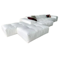 Beautiful Saba Sofa White Creta