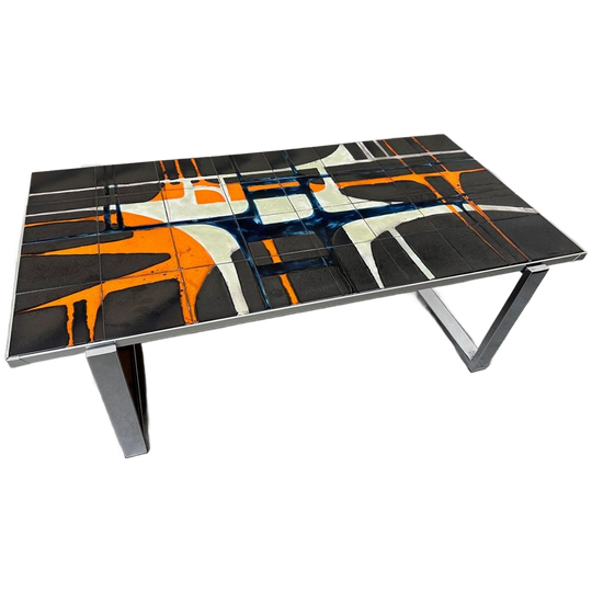 Vintage Salontafel – De Nisco – Keramiek 1