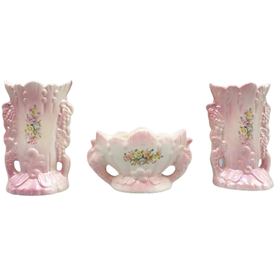 France Art Nouveau Vazen En 1 Jardiniere - Keramiek - 1e Helft 20e Eeuw 1