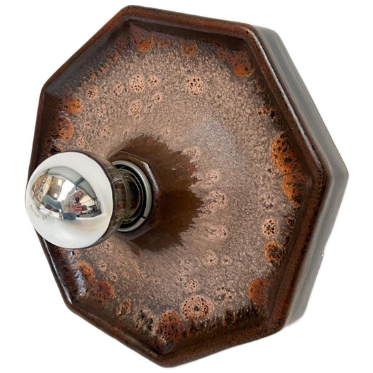 Keramieken Wandlamp Van Hustadt Leuchten, 1960's 1