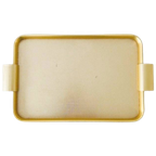 Hollywood Regency Goudkleurig Dienblad Woodmet Stijl 1960’s thumbnail 1