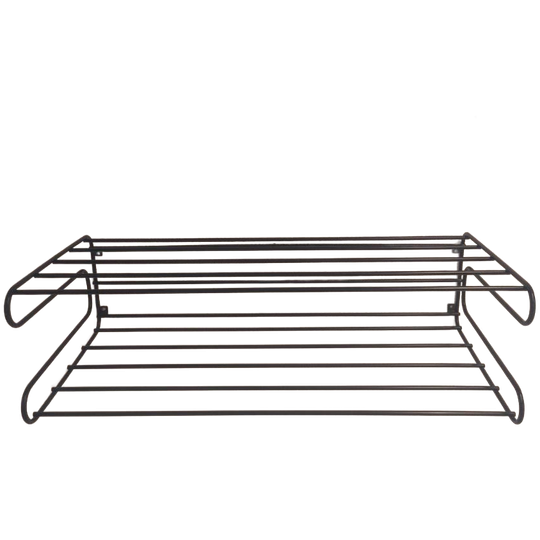 Vintage IKEA Kapstok Fran Wandkapstok Metaal Schoenenrek 1