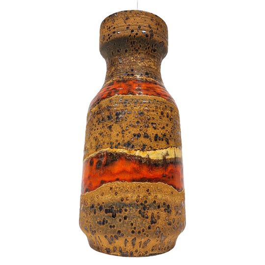 Vintage Fat Lava Vase From Austria 1