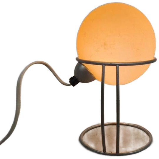 Vintage Space Age Eyeball Lamp Design Glas 1