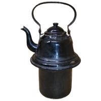 Emaille Waterkoker