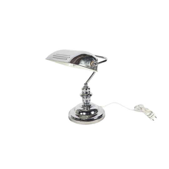 Ikea - Model A9305 - Bankierslamp - Chroom - Metaal - 1980'S 1
