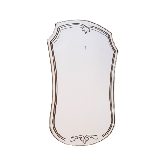 Ql37 – Spiegel Jaren 50 – Decoratief Model 1