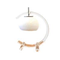 Vintage Plexiglas Tafellamp Dressoir Lamp Space Age Jaren70
