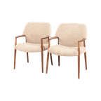 Set Van 2 Model ‘4205’ Fauteuils Aksel Bender Madsen Voor Fritz Hansen 69844 thumbnail 1