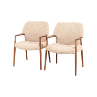 Set Van 2 Model ‘4205’ Fauteuils Aksel Bender Madsen Voor Fritz Hansen 69844