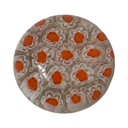 Handmade - Millefiori - Presse Papier / Paperweight- Floral Decor 1