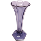 Art Deco Vaas Val Saint Lambert Lila thumbnail 1