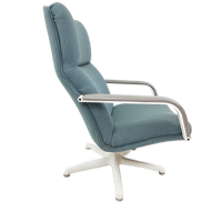 Vintage Artifort Draaifauteuil | De Ploeg Stof 'Grape'