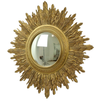 Zeer Grote Gouden Zonnespiegel Sunburst Spiegel Xl Hars 69Cm