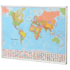 Officenow Landkaart, Europa, 101 X 138 Cm thumbnail 1